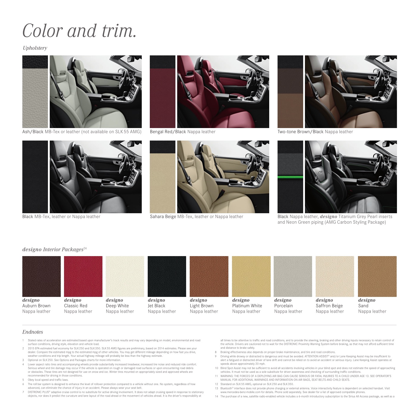 2015 Mercedes-Benz SLK Brochure Page 12